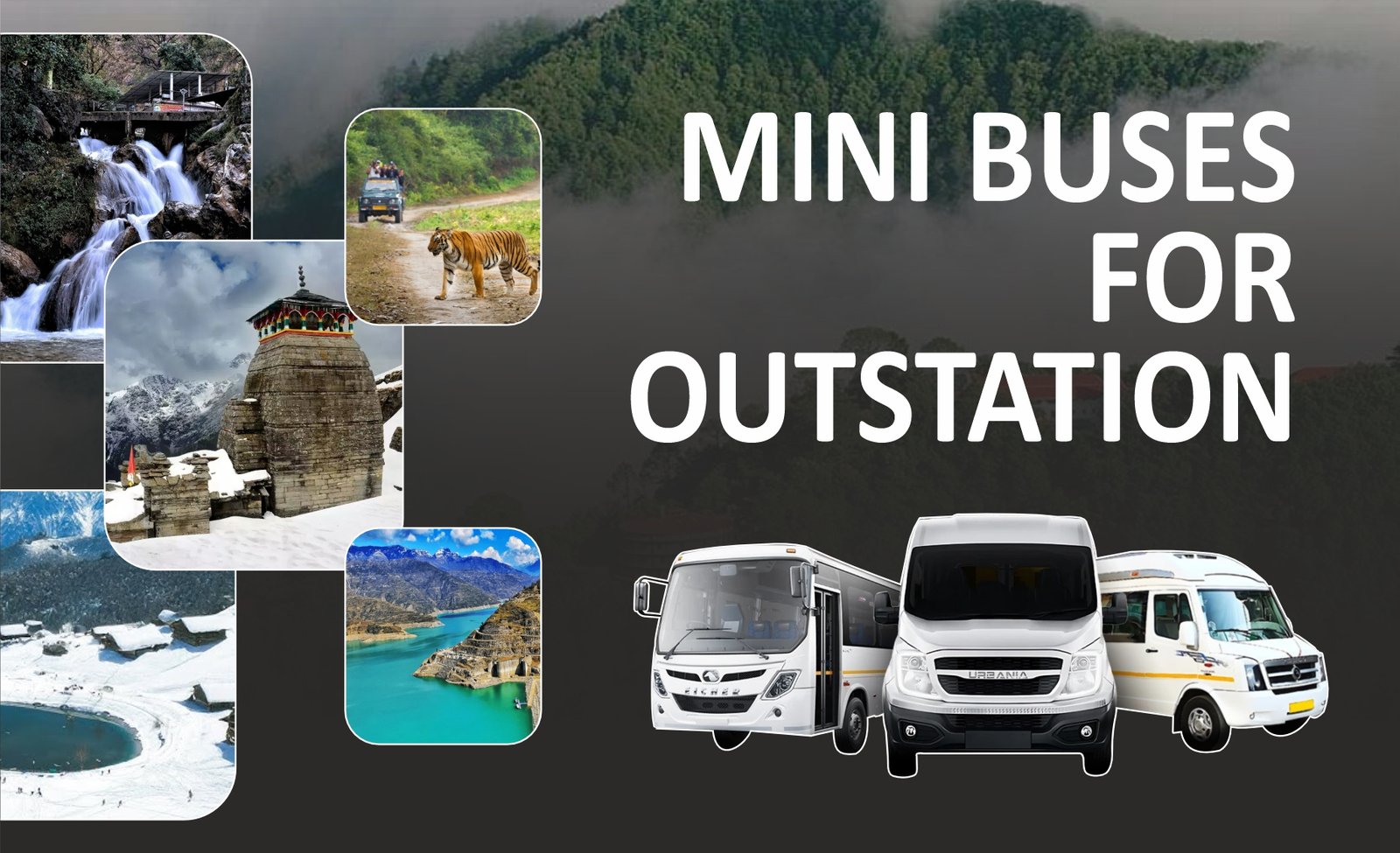 Mini Buses for Outstation