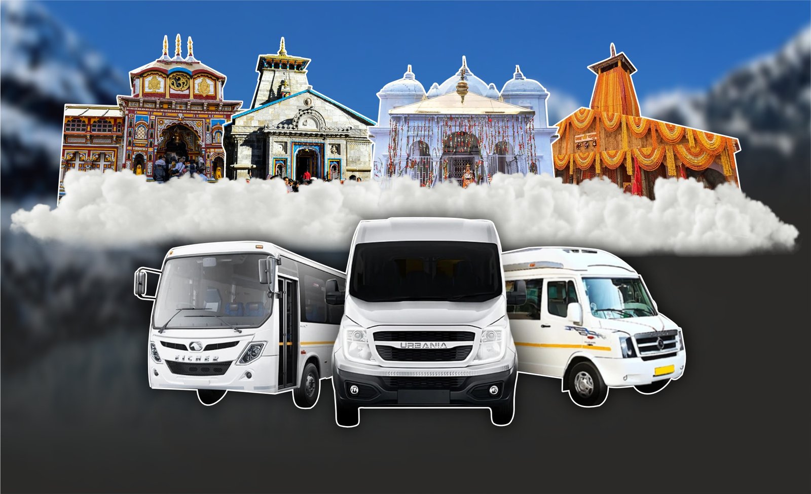 Char Dham Yatra Buses in Dehradun