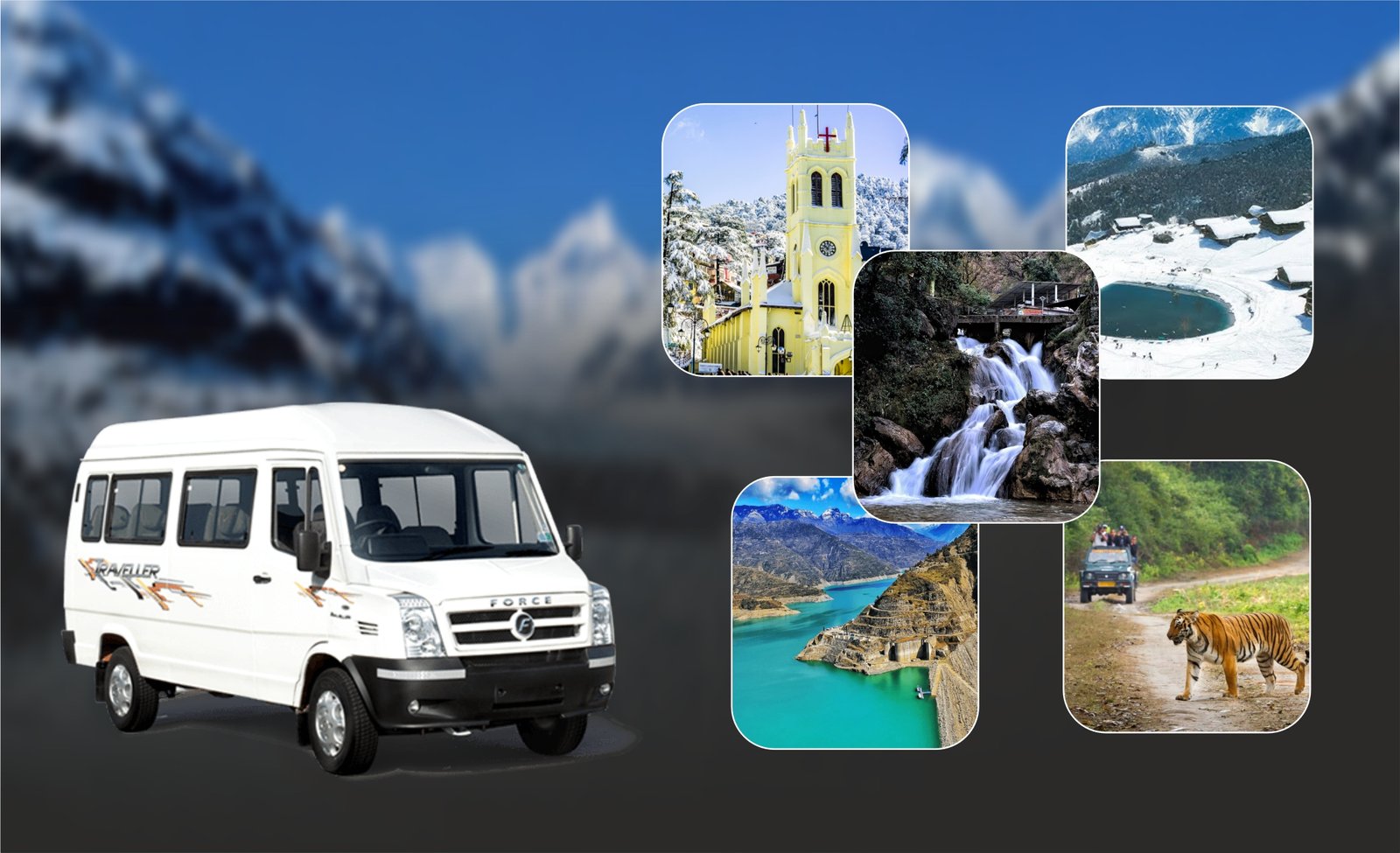 Tempo Traveller for Outstation in Dehradun