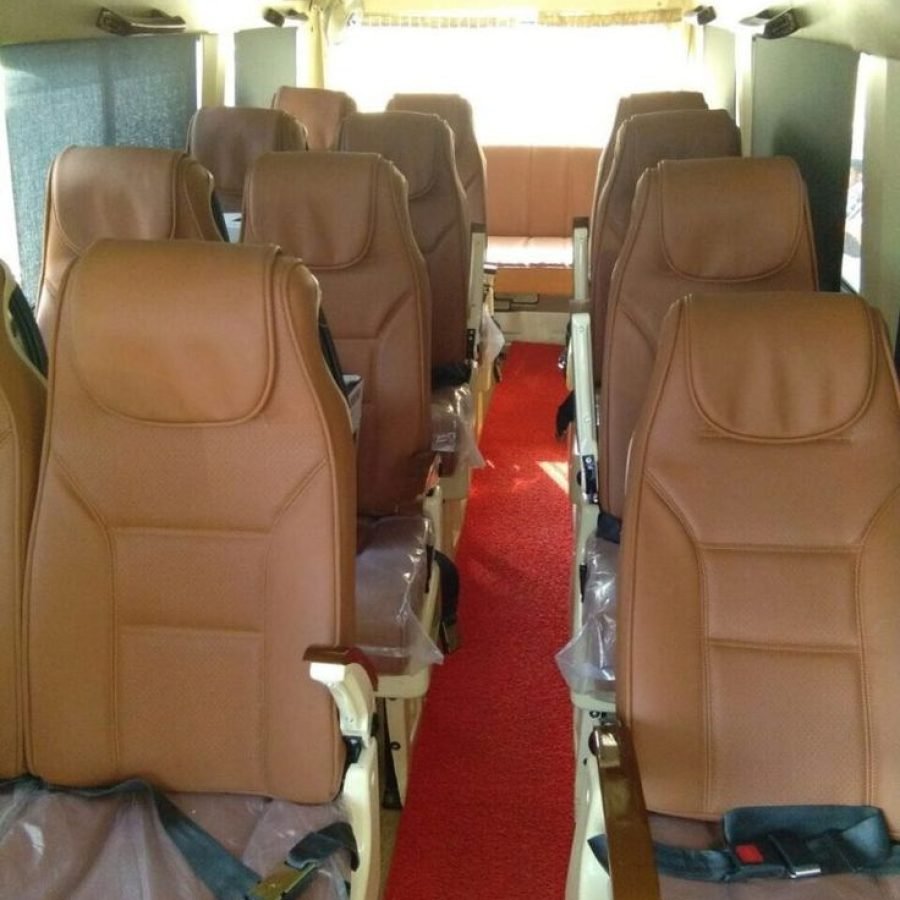 Book Luxury Tempo Traveller Online on Rent in Delhi _ Tyagi Travels